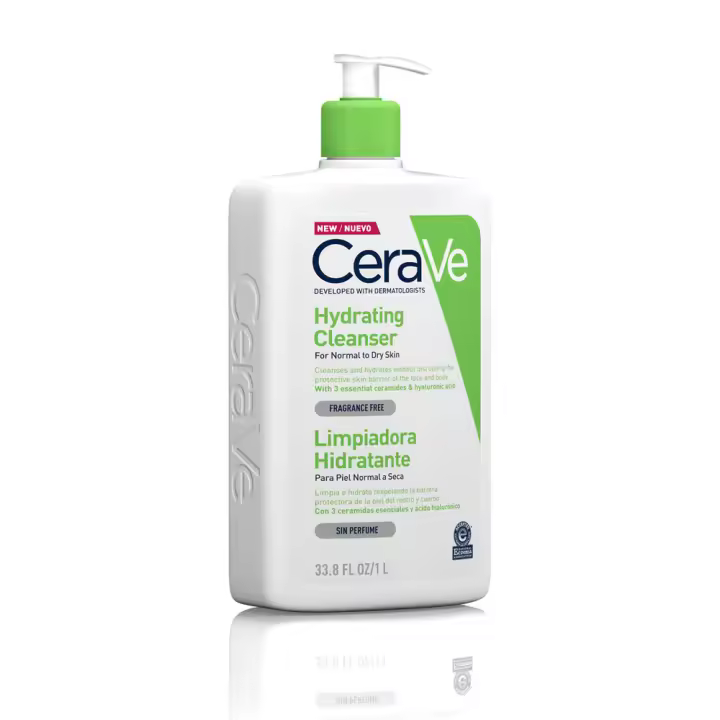 Cerave Crema Limpiadora Facial Hidratante Formato Familiar 1000 ml - 1