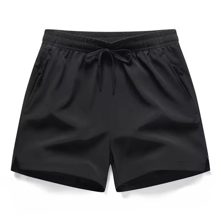Shorts De Deporte Para Hombres Verano Corte Casual De Seda Helada Alta Calidad Ligero Secado Rápido Para Fitness Y Correr Talla True - 1