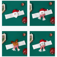 Gancho De Cortina Navideño Con Santa Y Payaso Decoración De Ventana Fijador Rápido Para Cortinas Adornos De Navidad - details 10