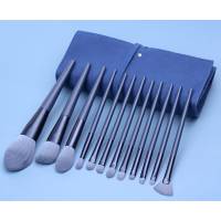 Herramientas de belleza: 10 brochas de maquillaje, brocha azul ahumado + bolsa - details 2