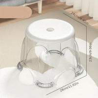 ORION91 TABURETE Antideslizante Apilable 28x28x23cm - SpazioLuzio - details 1