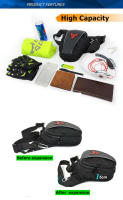 Bolsa De Pierna Impermeable Para Motocicleta Con Cinturón De Bum Estilo Militar Táctico Para Viajes Bolsa De Teléfono Móvil Fanny Pack - details 2