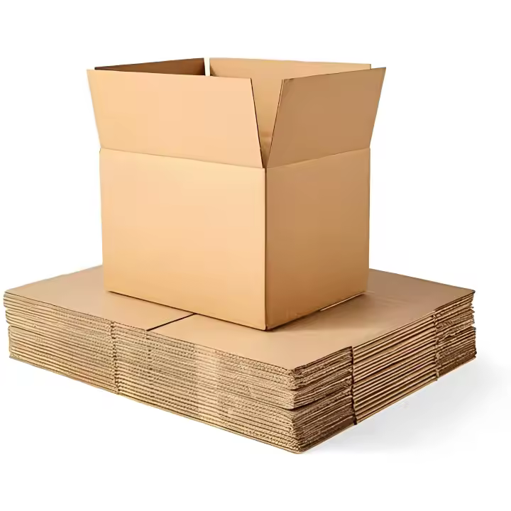 Cajas de Cartón ,Canal Simple Ultra Reforzado, Caja para almacenaje, Caja con solapa, Caja Tipo Americana - 1