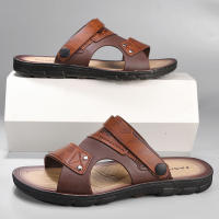 Sandalias De Verano Para Hombre Calzado Casual Cómodo Para Playa Zapatillas De Moda Plataforma Bajo Tacones Estilo Clásico - details 2