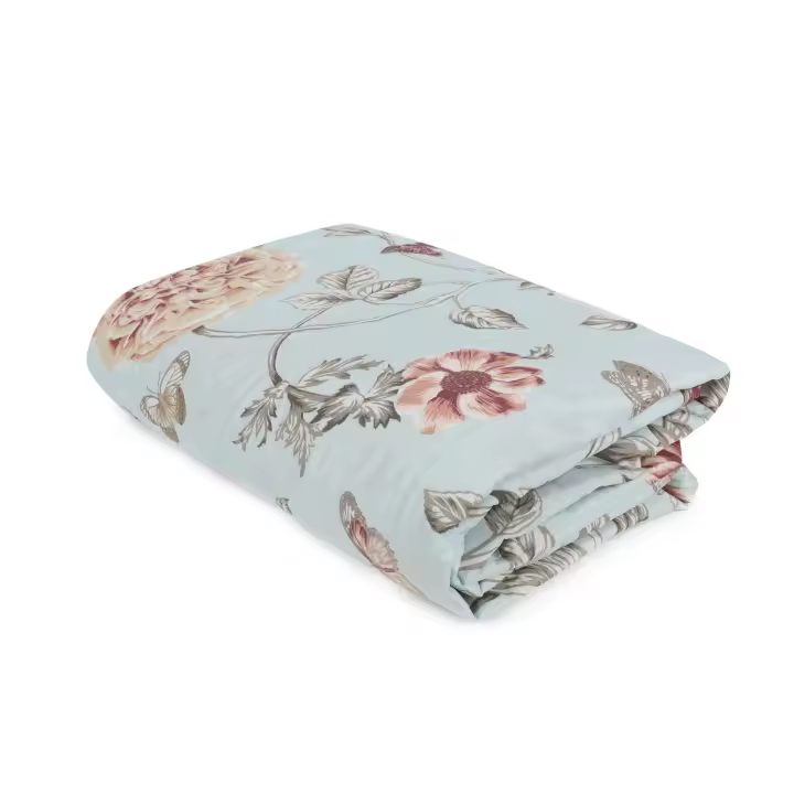 Edredón Acolchado Wellhome 250x200 Menta Rosa Beige - 65% Algodón - Confortable Sueño - 1