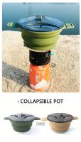Olla de Camping Plegable BOPORO - Utensilios de Cocina para Acampar - Portátil y Ligera - details 0