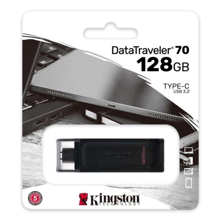 Pendrive 32GB 64GB 128GB Kingston DataTraveler 70 USB Tipo-C