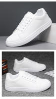 Zapatos De Patinaje Casuales Para Hombres Blancos Negros Cómodos Y Ligeros Zapatillas De Moda De Verano Suela De Goma Talla True - details 6