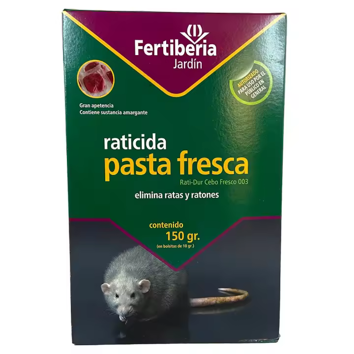 FERTIBERIA - RATICIDA PASTA FRESCA 150gr - 1