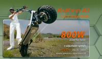 Scooter Eléctrico Plegable Kukirin A1, Motor de 800W, Batería de 48V 13Ah, Neumático de Vacío de 10 pulgadas, Velocidad Máxima de 45 km/h, Autonomía de 45 km, Freno de Disco Delantero y Trasero, Amortiguación Delantera y Trasera - details 2