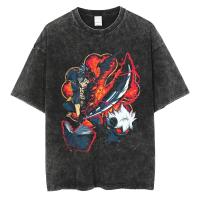 Camiseta De Manga Corta Para Hombre Estilo Hip Hop Harajuku Con Diseño Gráfico De Anime Black Clover Vintage Retro En Algodón Camiseta Tees De Calle - details 2