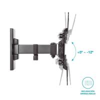 Soporte Tv Pared Giratorio Inclinable 13" - 42" Soporte de TV con brazo doble apto para 13 a 42 Pulgadas, Soporte 20 Kg Soporte Monitor Pared Giratorio Inclinable- Holmios - details 3
