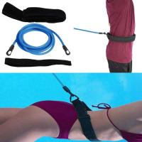 Cinturón de resistencia de natación-Entrenamiento de cinturón de natación, cinturón de natación de entrenamiento de resistencia estacionaria para nadar sin Contracorriente (rango de ajuste: 55cm-1,05 m) - details 3