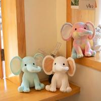 Elegante Muñeco De Peluche Elefante Para Baño De Fetiche De Nacimientos Regalo Perfecto Para Bebés Recién Nacidos Y Graduaciones Material De Poliéster Relleno De Algodón PP - details 1