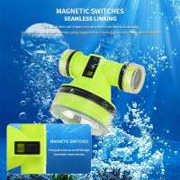Linterna Frontal Profesional Para Natación 100m Luz Fuerte Submarina Interruptor Magnético Impermeable IPX8 Lámpara Frontal Magnética Para Actividades Acuáticas - details 2