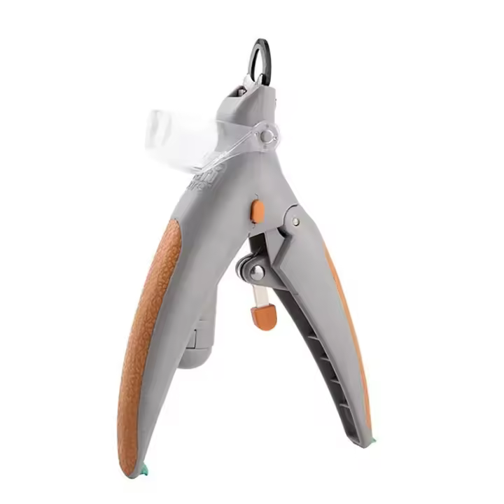 Tijeras De Uñas Para Mascotas Profesionales Con Luz LED Y Espejo Convexo Para Perros Y Gatos Suministros De Aseo De Peluquería - 1