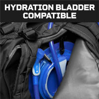 Mochila Táctica 45L Para 1 a 3 Días Mochila De Batalla Para Camping Pesca Y Treking Negro Unisex Material 600D - details 1