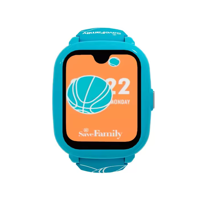 Reloj gps niño SaveFamily Relojes con GPS Iconic Plus 2 4G Reloj Inteligente niño Llamada Vídeo Face ID WhatsApp Inteligencia Artificial IA Spotify WIFI Bluetooth App Estampada Sportive Medidor de constantes relojes inteligentes smartwatch NO INCLUYE SIM - 1
