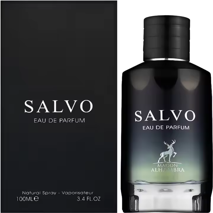 SALVO EAU DE PARFUM MAISON ALHAMBRA Perfume árabe Hombre 100ML - 1