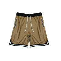 Shorts De Baloncesto Para Hombre Deporte Fitness Verano Malla Secado Rápido Pantalones Casuales Transpirables De Manga Corta - details 12