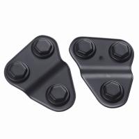 Protector De Tornillos Para Puerta Delantero De Coche Para Jeep Wrangler JL Gladiador JT Willys 2018-2023 Accesorios Interiores ABS Negro - details 0