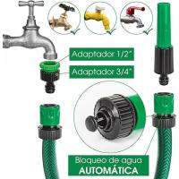 Manguera de Agua de Jardín Criscolor 1/2" Pulgadas(12mm) 15m - Set Manguera Reforzada 3 Capas - details 0