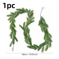 Guirnalda De Pino Artificial Para Navidad Con Bayas Rojas Y Conos 70.87 Cm Decoración Realista Para Casa De Vacaciones Escritorio Armario Estante De Chimenea Y Hogar Exteriores - details 7