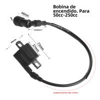 Bobina De Encendido Para Motocicleta 12V Negra Alta Presión Adecuada Para ATVs Scooters 50-250cc Go Karts UTVs - details 4