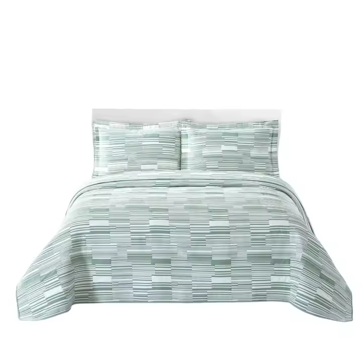 Novotextil Colcha Fina Primavera/Verano Tela Jacquard Camas 90 180 Ligera Suave Tejido Interior 100% Algodón Exterior Poliéster Ideal Climas Cálidos Diseño Elegante Moderno Proporciona Confort Frescura Perfecta Dormitorios de Todos los Tamaños Resistente - 1