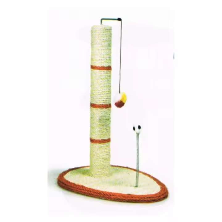 Rascador Poste Con Rata Y Bola 45Cm. - 1