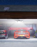 Lámpara Solar Exterior Con 3 Modos De Iluminación 348LED Luz De Pared Con Sensor De Movimiento PIR Impermeable Para Jardín Y Garage - details 10