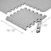 9PS Alfombra De Piso Gruesa EVA 30CM x 30CM Antideslizante Impermeable Para Gimnasio Interior de Empalme de Enclavamiento - details 6