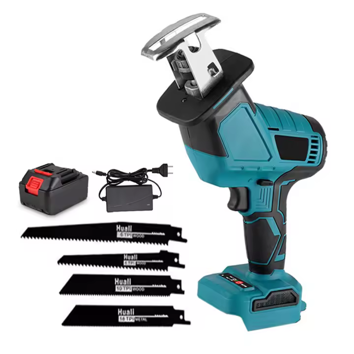 3600W 12000SPM Sin Escobillas de Sierra de Vio Sin Cuerda Motosierra De Corte Metal De Madera Herramienta Eléctrica Para Makita 18V Bapería - 1
