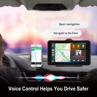 Podofo Radio De Coche 7 Pulgadas Con Carplay Multimedia Video Reproductor Navegación Stereo Bluetooth Control De Voz Android Auto MP5 - details 6
