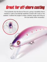 Señuelo De Pesca Noeby 120mm 44g Pesado Para Gran Caída Lanzamiento Lejano Minnow Artificial Duro Para Pesca En Agua Salada Pesca De Mar Bass - details 9