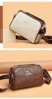 Bolso Bandolera De Cuero Genuino De Alta Calidad Para Mujer Estilo Designer Marca Kangaroo Lujo Suave Cremallera Y Bolsillos Internos - details 6