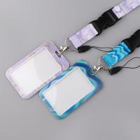 Lanyard De Panda Arcoíris Con Hebilla Para Llaves Funda Para Tarjeta De Crédito Y Pasaporte Accesorios Para Móvil Collares De Correa De Identificación Regalos Unisex - details 1