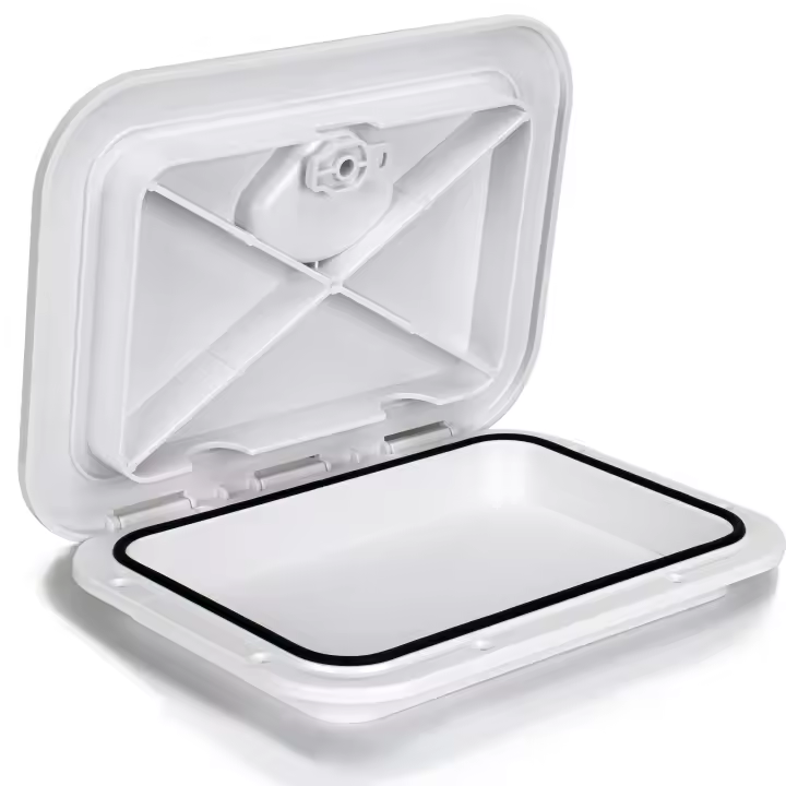 Tapa De Acceso Para Piso ABS Impermeable Y Anti-UV Antideslizante Inspección Marítima Barco Yate RV 15x11 Pulgadas - 1
