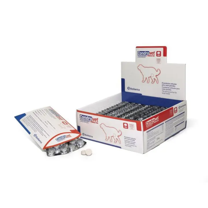 Condrovet Force HA razas grandes 360 comprimidos suplemento condroprotector para perros BIOIBERICA - 1