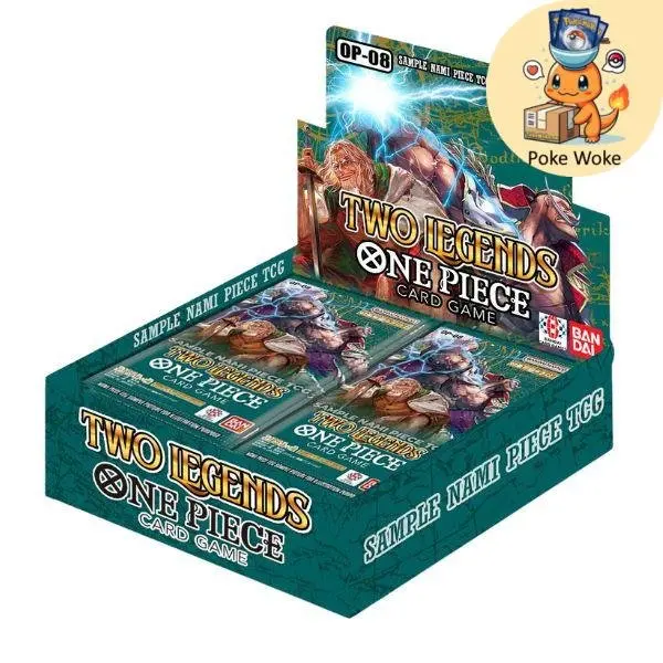 Caja Sellada -  Two Legends - OP 08 - ONE PIECE - Inglés - Cartas ONE PIECE Originales Tcg - 1