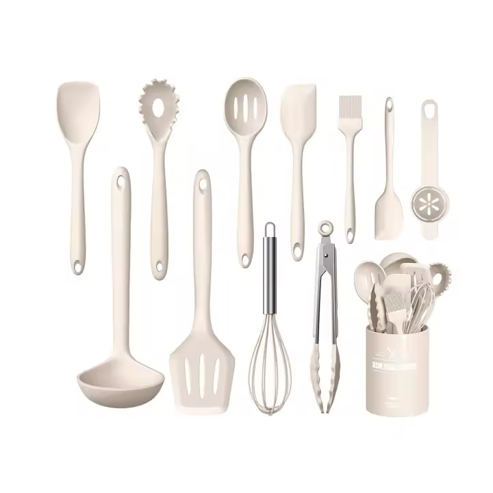 22pcs，Juego de cubiertos de cocina, juego de utensilios de cocina de silicona, utensilios de cocina, juego de accesorios de cocina - 1