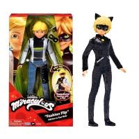 Miraculous Lady bug y Cat Noir – Muñeco con Lentejuelas – Adrien – Muñeco de 26 cm - details 1