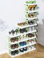 Nuevas Organizadoras De Zapatos Racks Desmontables Ahorra Espacio En El Hogar Estante Multicapa Para Zapatos Color Caja Simple - details 6