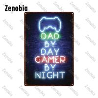 Tin Sign De Metal Video Games Decoración Para La Habitación Del Juego Zona Gamer Placa De Hierro Decorativa Rectangular - details 29