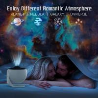 Proyector De Galaxia LED 13 En 1 Luz Nocturna Estelar Para Decoración De Habitaciones De Niños Y Adultos 360° Giratorio Planetario Incluye Bombillas - details 2