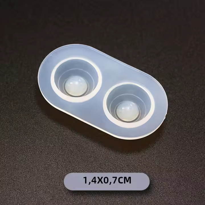 Molde De Silicona Para Ojos De Muñeca DIY Forma Espejo Resina UV Epoxy Para Joyería Herramientas De Artesanía Hechas a Mano - 1