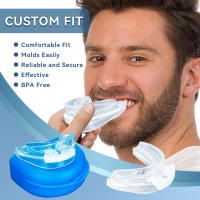 Dispositivo De Sueño Ajustable Anti-Sonoro Mascarilla Para Dormir Auxiliar De Bruxismo Alivio Del Sonido Material EVA - details 2