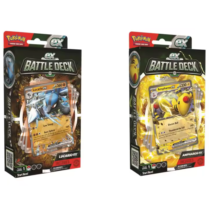 Juego de cartas pokemon tcg baraja de combate q2 2023 español - 1