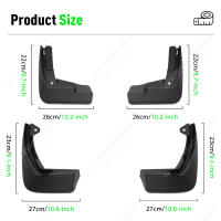 Fender Mudguard Para Peugeot 508 Sedan 508SW 2019 2020 Protección Contra Salpicaduras Accesorios De Coche Guardabarros - details 1