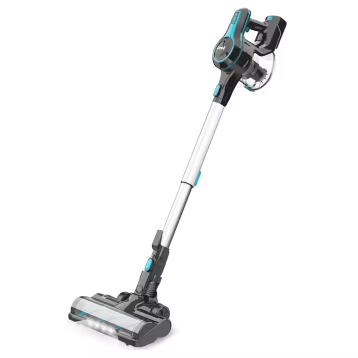 Escoba aspiradora sin cable Inse N5, aspiradora de cenizas potente de 12000pa 45 minutos en modo automático, aspiradora inalámbrica 6 en 1 anti-enredos para suelo/alfombra/pelo de animales - 1